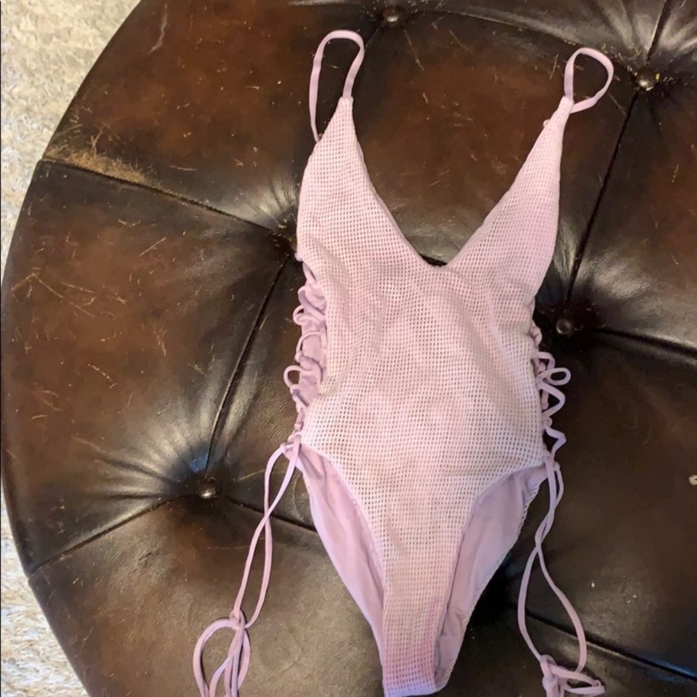 Blue Life S Lavender Strappy One-Piece Swimsuit